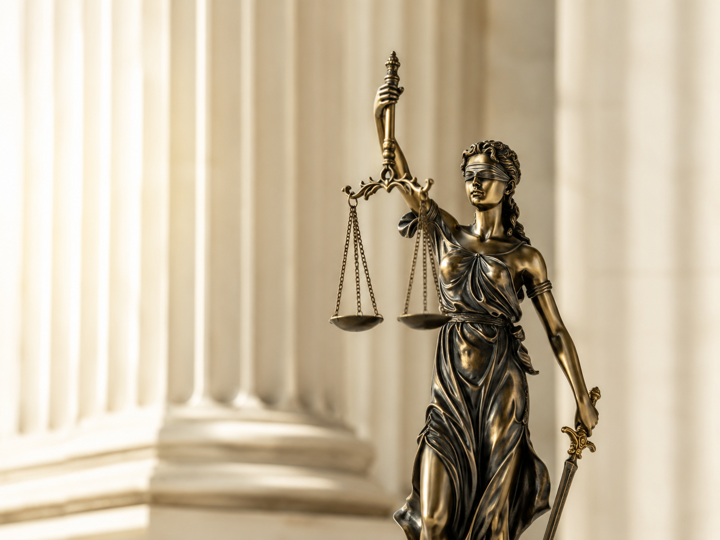 Lady Justice statue